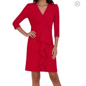 Julia Jordan women’s red cocktail dress.